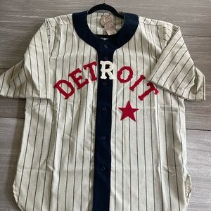 Ebbets Field Detroit Stars 1920 Home Jersey